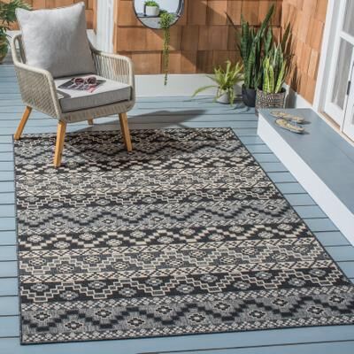 SAFAVIEH Veranda Rudy Indoor/ Outdoor Waterproof Patio Backyard Rug