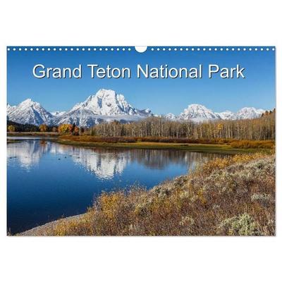 Grand Teton National Park (Wandkalender 2027 DIN A3 quer), CALVENDO Monatskalender