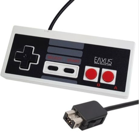 EAXUS NES Classic Mini Controller Wired-Grijs (NES) Nieuw