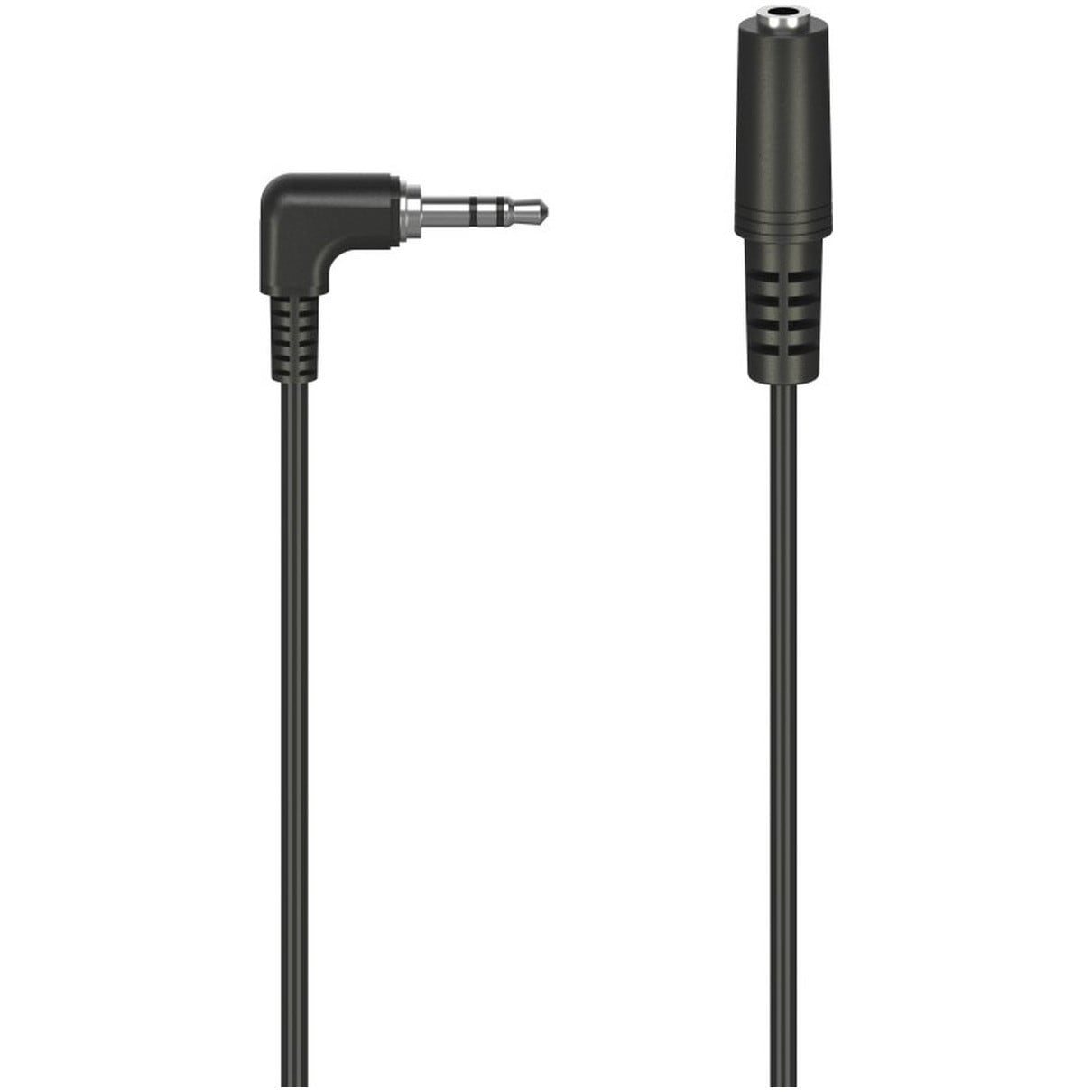 Hama Audio-adapter 2,5mm jack naar 3,5mm jack koppeling stereo luidsprekabel zwart