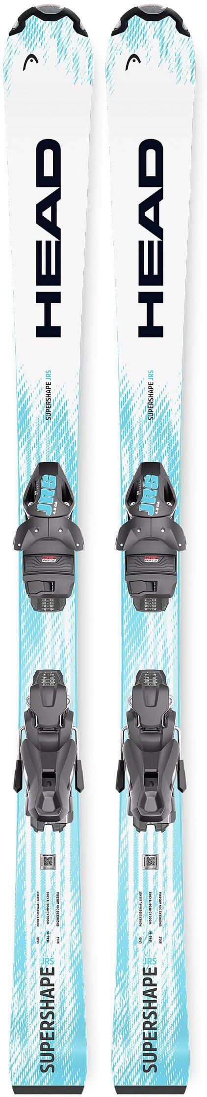 Head  - Pack Ski Supershape Jrs (130-160) - 130 + Jrs 7.5 Gw Ca Br.78 Solid Black Space Blue - Ski
