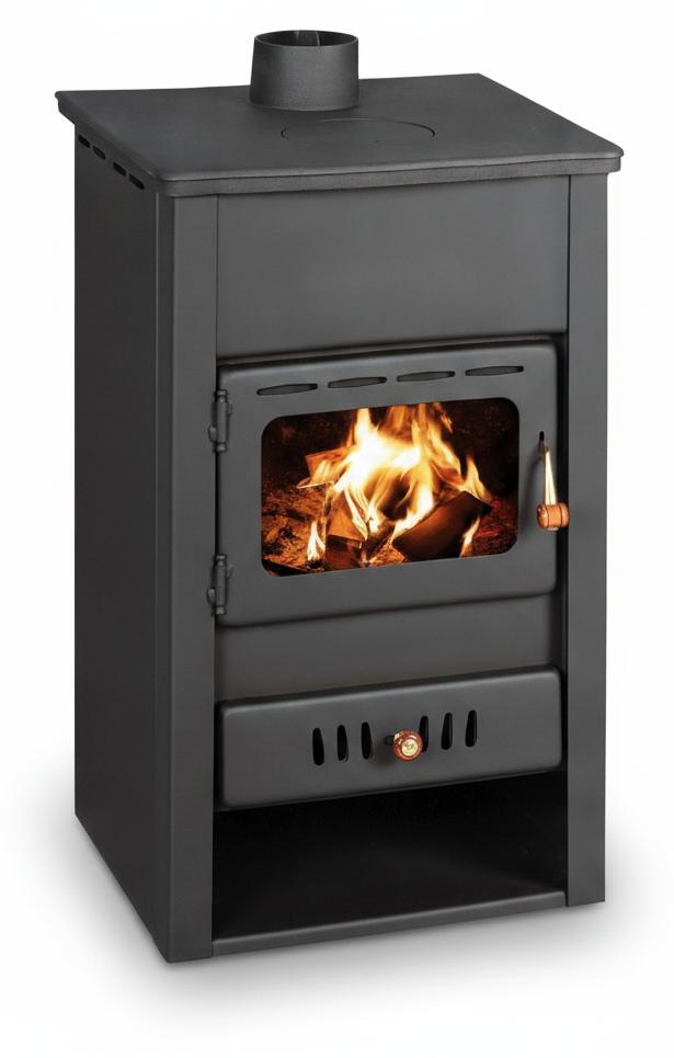 InAndOutdoorMatch - Holzofen - Gusseisen - Mit Boiler