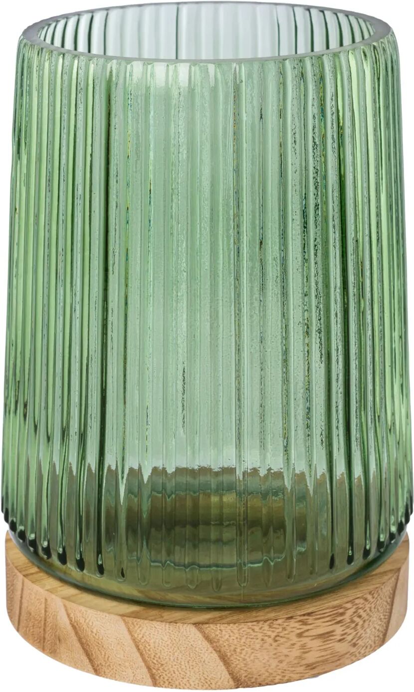Gasper Trist, Glas mit Holz B: 17 cm