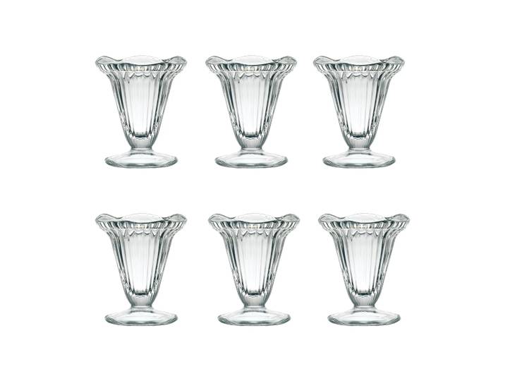 La Rochère Bol à dessert Cadette 20 cl, lot de 6 Transparent