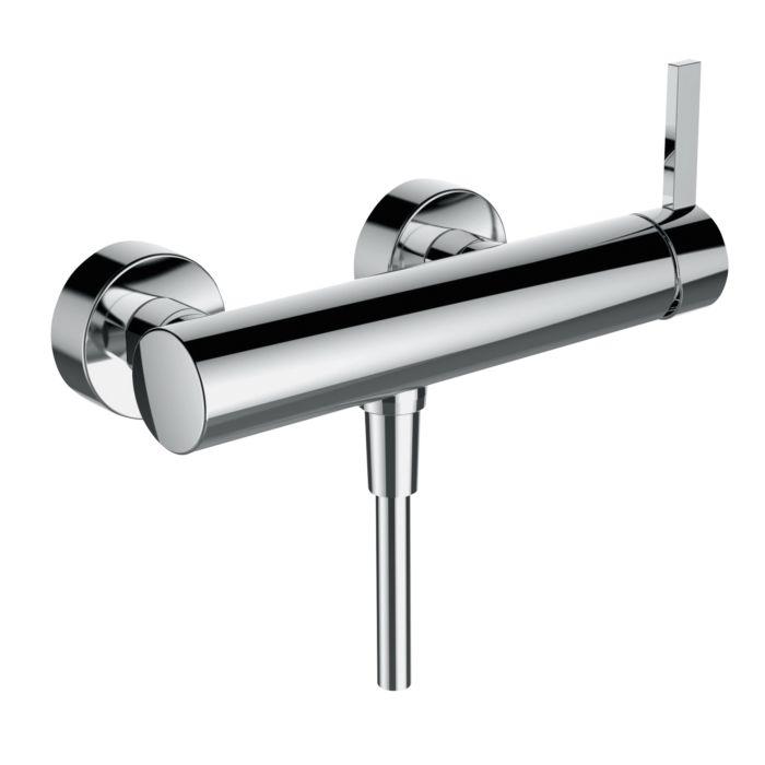 LAUFEN Kartell Brausearmatur331337004401 chrom, Aufputz, mit Exenterschraube