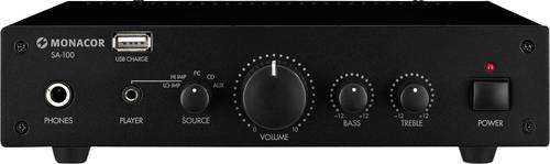 Monacor SA-100 Stereo-Verstärker 2 x 50W