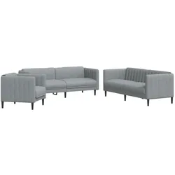 vidaXL, Sofa + Bettsofa, Cajonon (1-Sitzer + 2-Sitzer + 3-Sitzer) (2-Sitzer, 3-Sitzer, Polstergruppe)