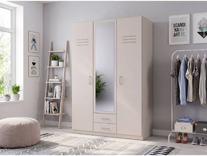 Drehtürenschrank Coventry 135cm Beige