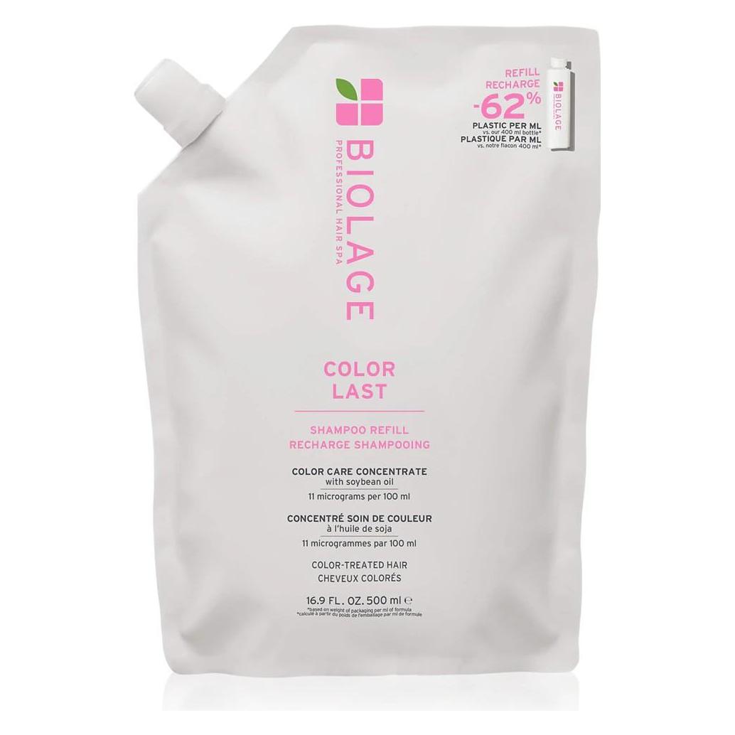 Biolage Color Last Shampoo Refill for Color-Treated Hair 500ml (Flüssiges Shampoo, 500 ml) (0000103879)