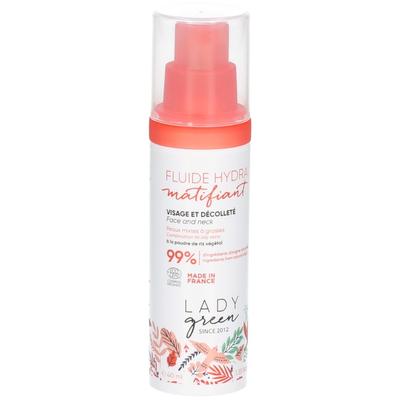 Lady Green Hydra Mattifiërende Moisturizer Bio 40 ml Make up