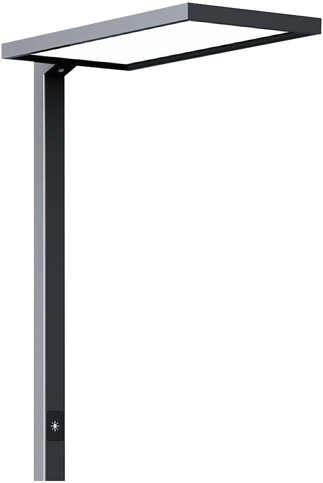 kaiserkraft LED-Tischleuchte Luka, mit Tischklemme, schwarz