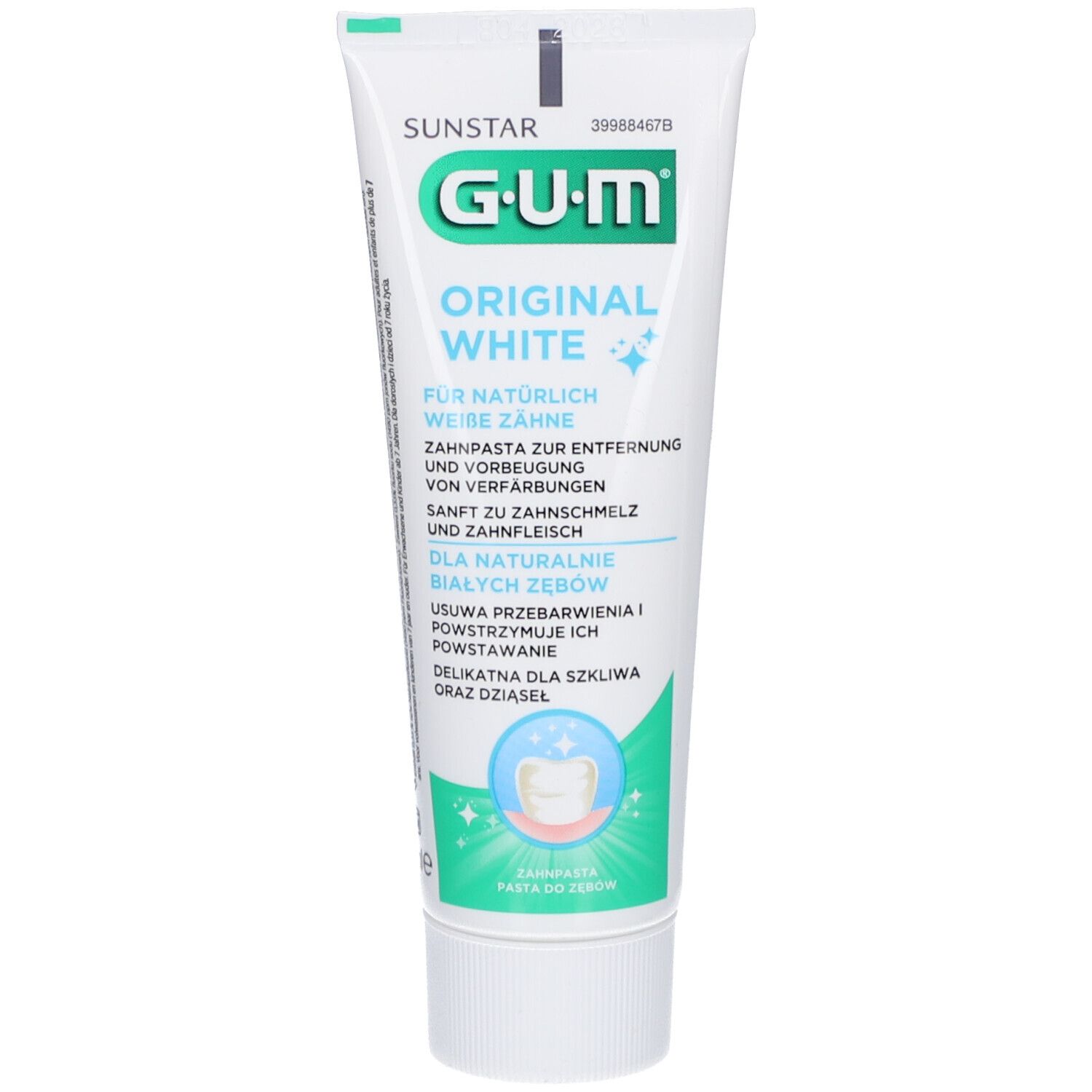 GUM Original White Zahnpasta 75 ml