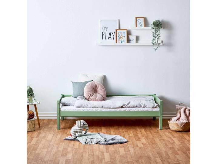 Home affaire ECO One, Einzelbett, skandinavisches Design wahlweise mit Matratze, Liegefläche 70x160 cm