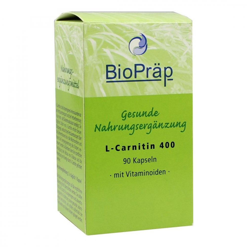 BioPräp Biolog.Präp.Handelsges.mbH L-carnitin 400 Kapseln 01156402