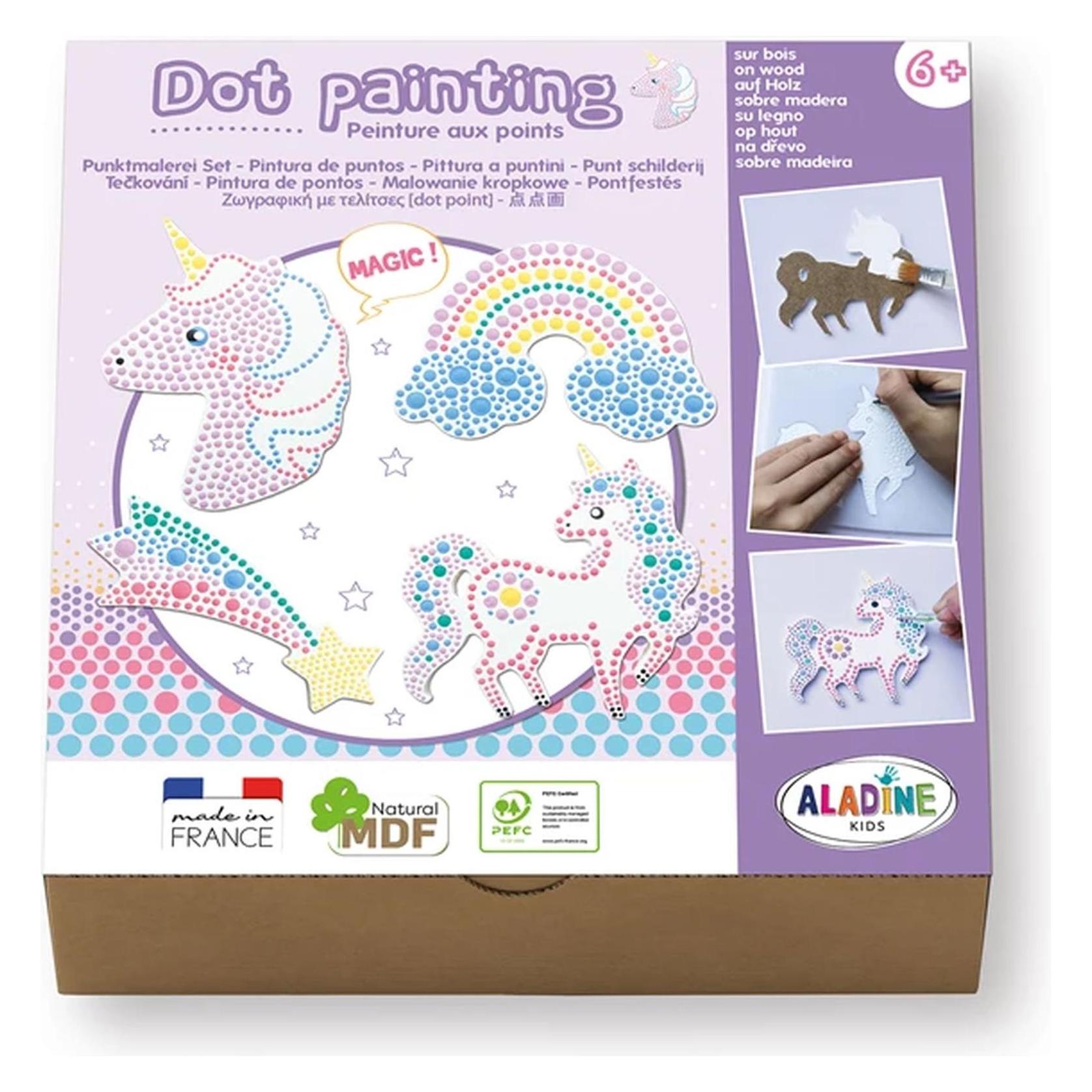 Aladine Punktmalerei Set Einhorn (3085482)