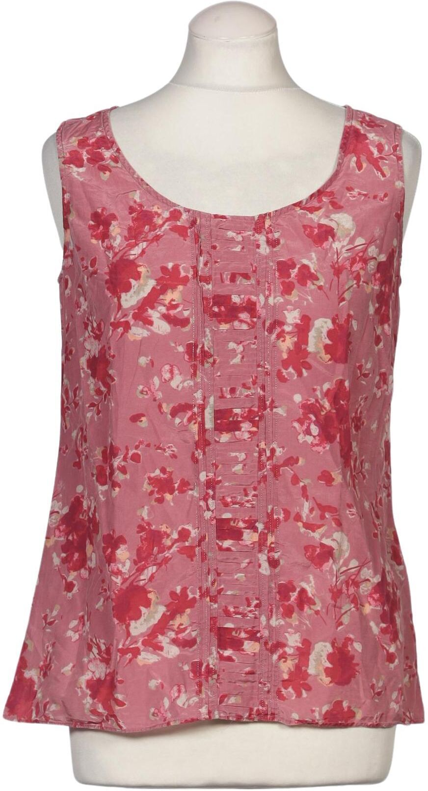 Eddie Bauer Damen Bluse, Pink, Gr. S, Baumwolle / Seide - Second Hand