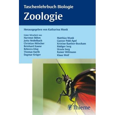Taschenlehrbuch Biologie: Zoologie, Taschenbuch von Katharina Munk, Thieme, 978-3-13-144841-5