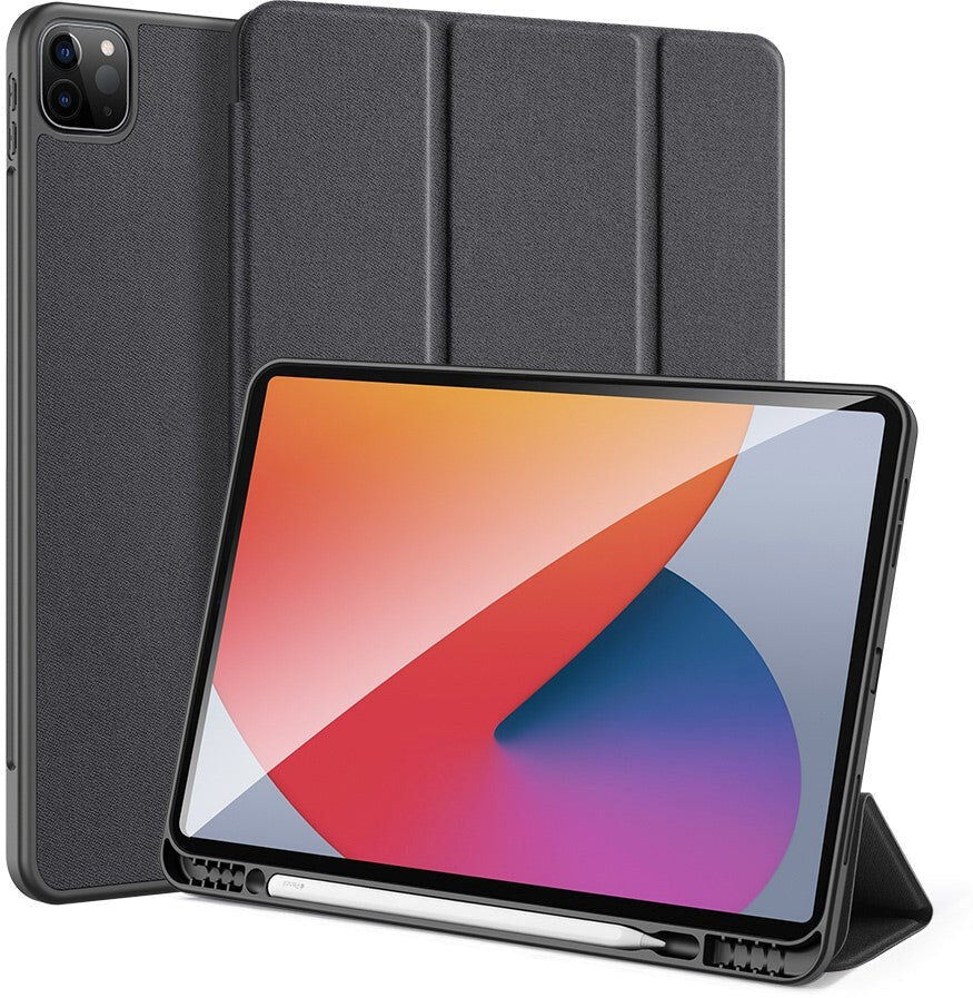 iPad Pro 12.9" (2022 / 2021 / 2020 / 2018) Cover - DUX DUCIS DOMO Series Quality Case - Sort