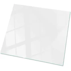 TISCHPLATTE 50x50 cm Farbe Weiß, glatt
