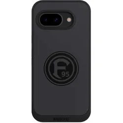 Nivocase Handyhülle für Google Pixel 9a Hülle NIVOpure Case Schwarz F95 Fortuna Düsseldorf Logo (Google Pixel 9a), Smartphone Hülle, Schwarz