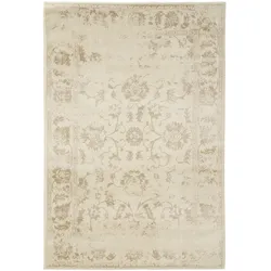 benuta Basic Teppich Suki Cream/Beige 120x170 cm - Vintage-Stil Teppich im Used-Look