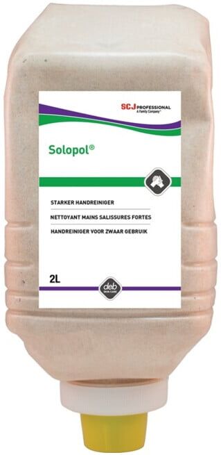 Pâte nettoyante p. les mains Solopol natural 2 l sans savon, parfumée STOKO ; SC Johnson Professional (4016208332818)