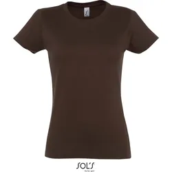 SOLS Damen T-Shirt 11502 chocolate L