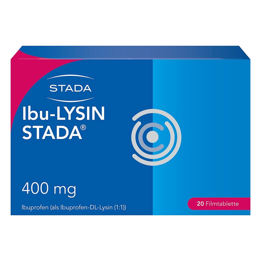STADA Consumer Health Deutschland GmbH Ibu-lysin Stada 400 Mg Filmtabletten 17855071
