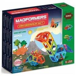 Magformers Mini-Dinosaurier-Set 40 Teile