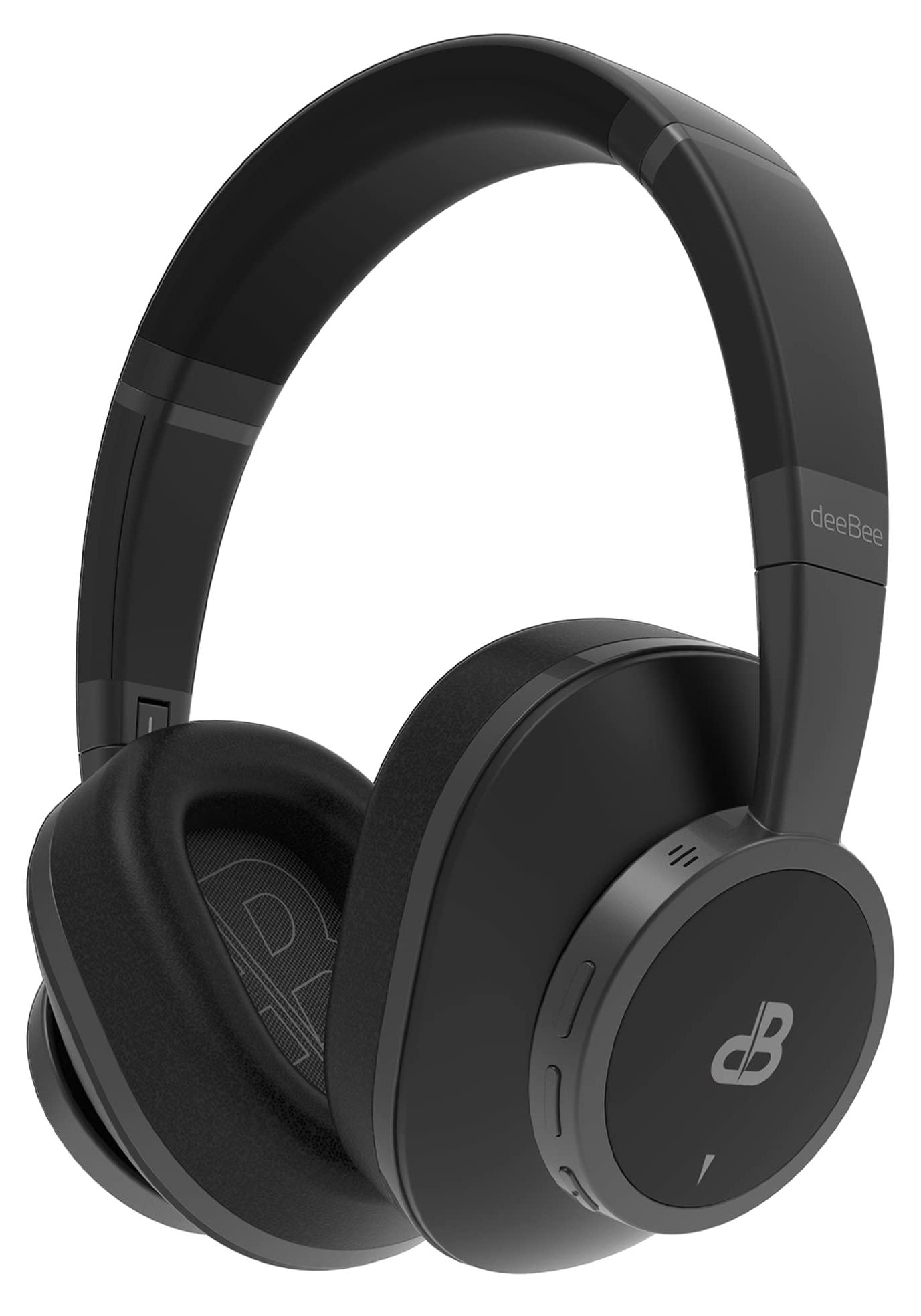 DeeBee Pulse Bluetooth-Kopfhörer mit ANC, 40 Stunden Akkulaufzeit, 40-mm-Treiber