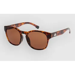 Quiksilver Time Box Shiny Tortoise Sonnenbrille brown Gr. Uni