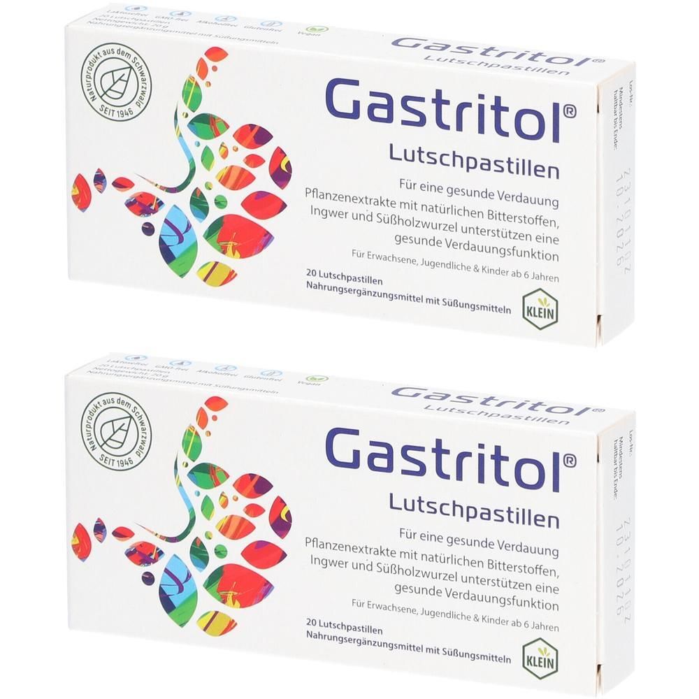 Gastritol Lutschpastillen 2x 2x20 St