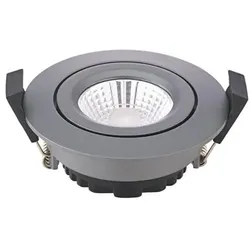 Sigor Einbauleuchte 68 Diled 6W 380lm 3000K Anthrazit 36° dimmbar