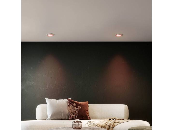 EGLO connect Saliceto-Z LED-Einbauleuchte, weiß Connect Saliceto-Z, dimmbar, weiß / opal, für Wohn- / Esszimmer, Aluminium