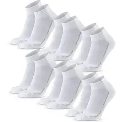 DANISH ENDURANCE Socken Tennis Quarter, Größe 35/38 in Weiß Weiß