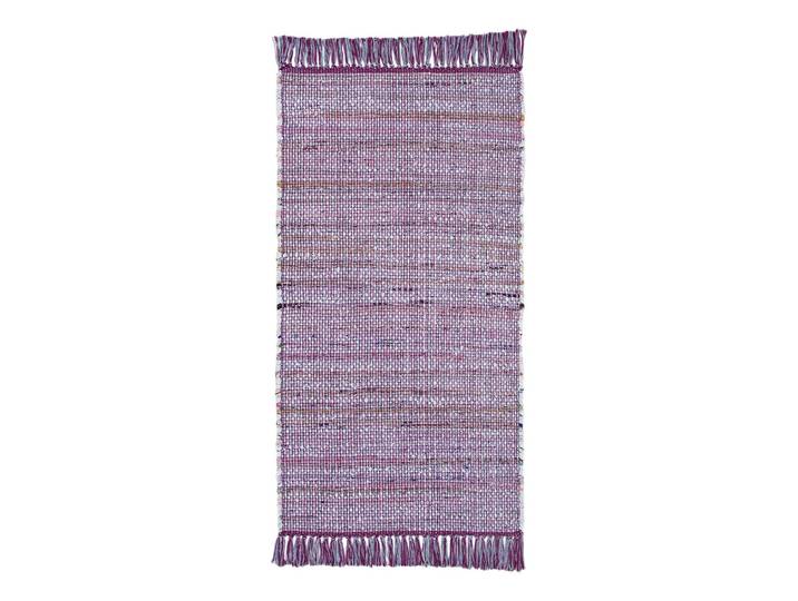 Wollteppich Frida Violett/Violett 60 x 120cm Baumwollstoff
