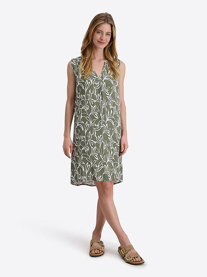 Timezone Kleid in Khaki - L