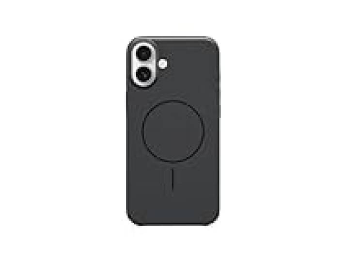 Beats Coque pour iPhone 16 Plus – Compatible MagSafe, Revêtement Protecteur Anti-Rayures, Design Fin, revêtement intérieur en Microfibre – Noir obscur