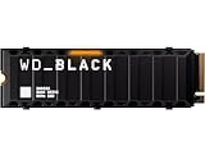 WD_Black SN850X SSD 8 to, Disque SSD Interne avec dissipateur Thermique, Gaming SSD, Haute Performance Disque de Jeu, Lecture jusqu'à 7200 Mo/s, écriture jusqu'à 6,600 Mo/s, PCIe Gen 4.0 NVMe, Noir