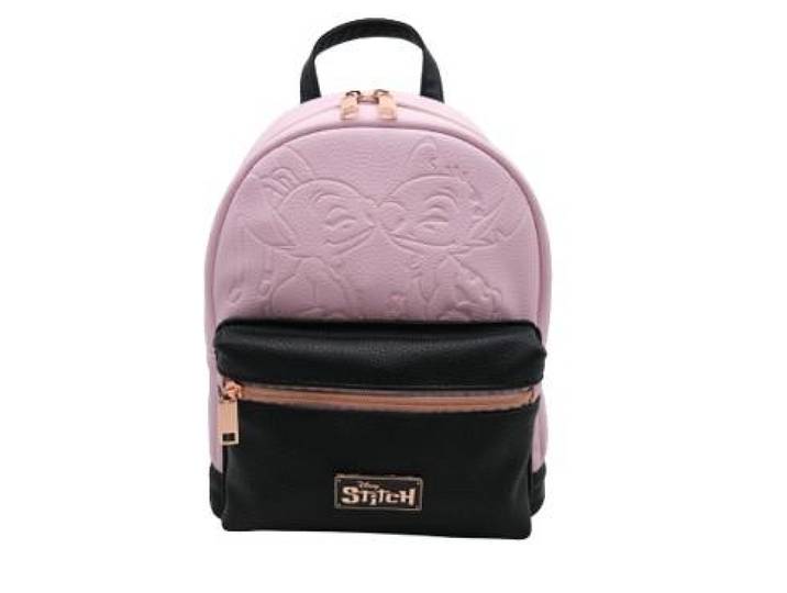 DISNEY - Sac fashion gaming Stitch et Angel, rose, Nomadict