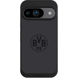 Nivocase Handyhülle für Google Pixel 9 Hülle NIVOpure Case Schwarz BVB Borussia Dortmund Logo (Google Pixel 9), Smartphone Hülle, Schwarz