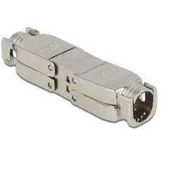 DELOCK Verbinder für Netzwerkkabel Cat.6A STP werkzeugfrei