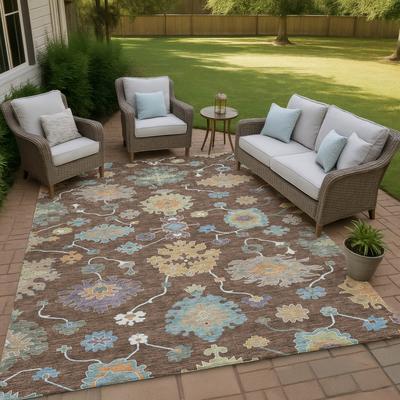 Addison Rugs Machine Washable Indoor/ Outdoor Traditonal Delhi Chantille Rug