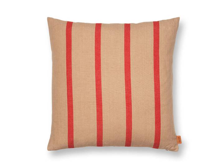 Ferm Living Coussin Grand 50x50 cm Camel-red