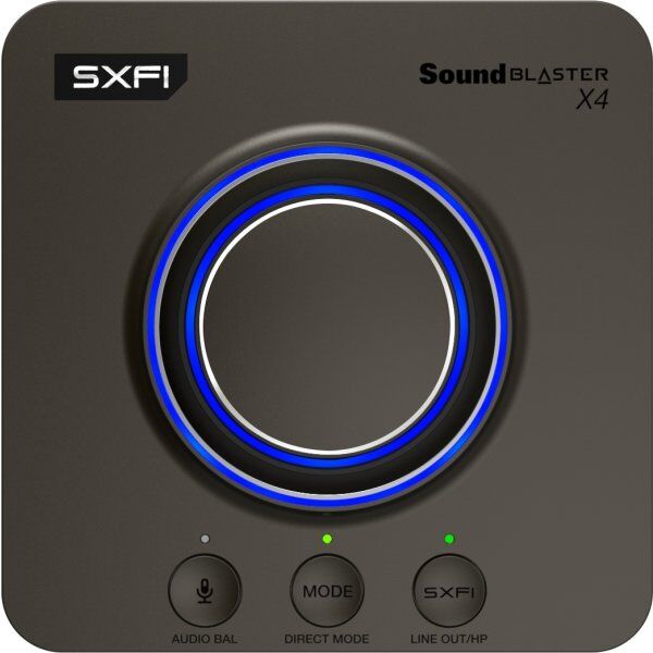 Creative Eksternt Usb Dac-Lydkort Sound Blaster X4