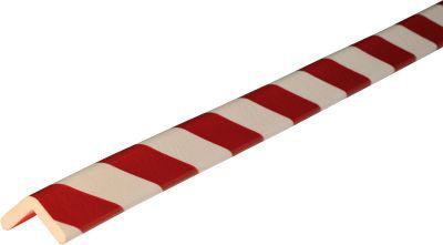 Knuffi® Eckschutzprofile Typ H, 1-m-Stück, weiß/rot