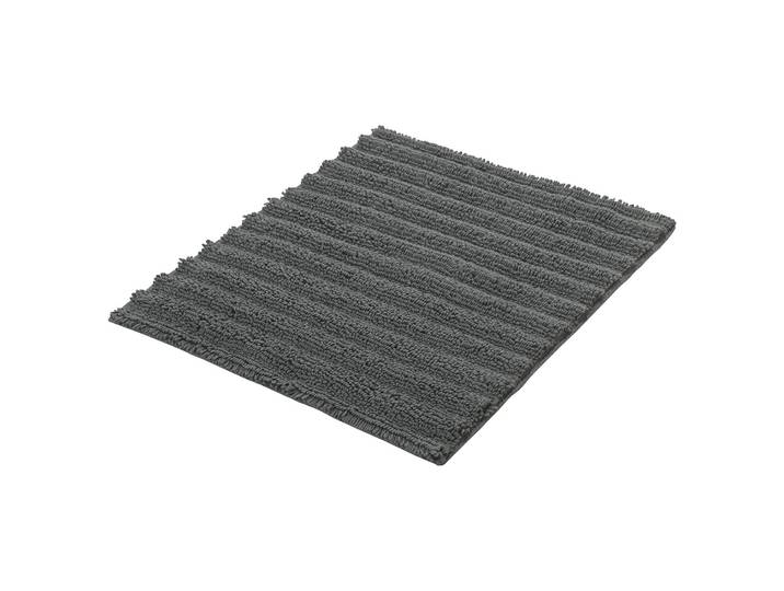 Badematte Yara 60 x 50cm Grau/Dunkelgrau