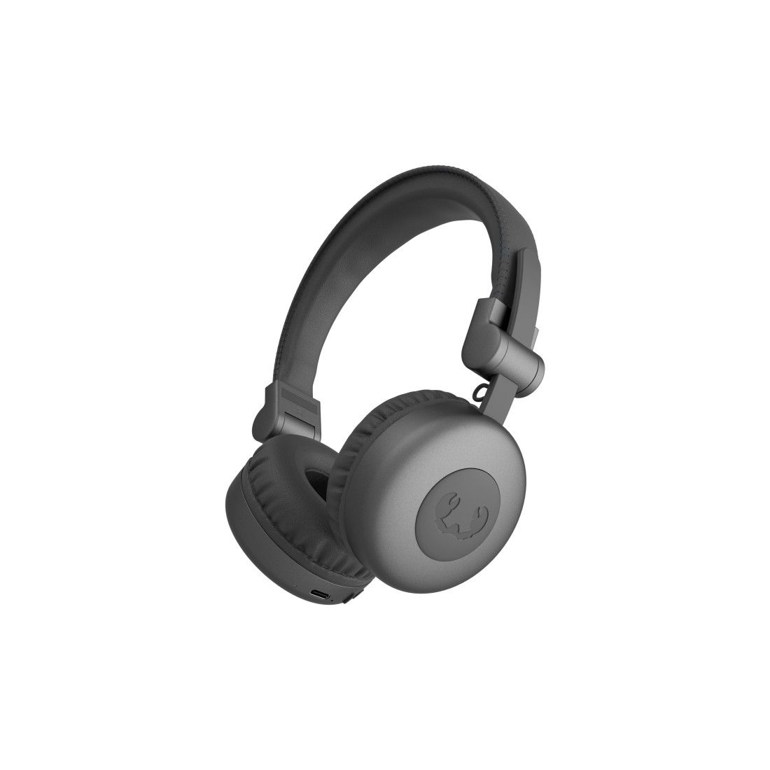 Fresh n Rebel Code Core Ohraufliegender Bluetooth Kopfhörer kabellos 30 h Laufzeit USB Typ-C (Grau) 00221581