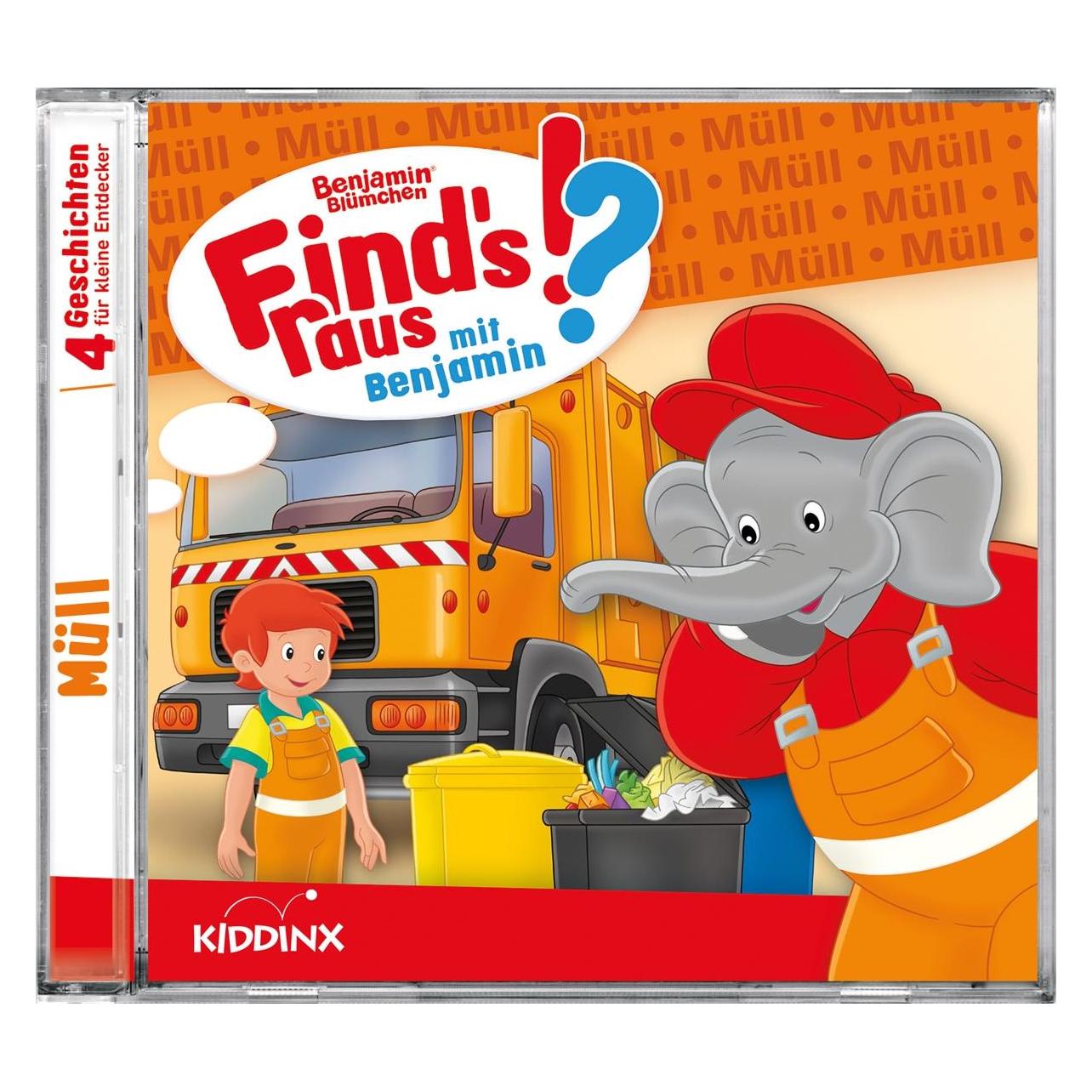 Kiddinx Benjamin Blümchen Finds raus 9 - Müll (424209)