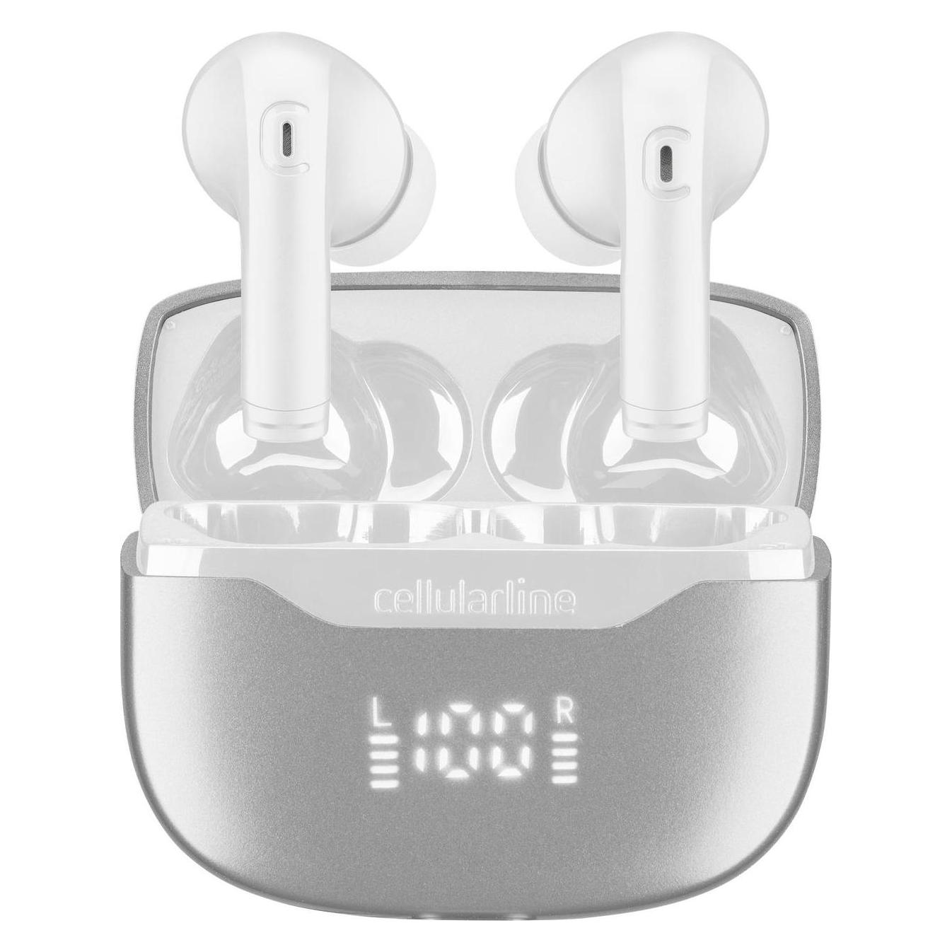 Cellularline Key Pro Bluetooth-Ohrhörer mit (6 h, Kabellos) (BTKEYPROTWSW)